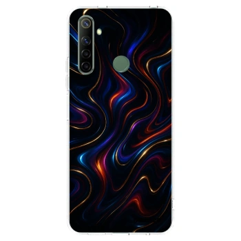 Picasee silikonový průhledný obal pro Realme 6i - Noir
