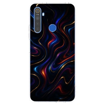 Picasee silikonový průhledný obal pro Realme 5 - Noir