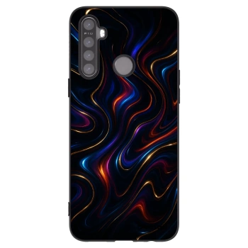 Picasee silikonový černý obal pro Realme 5 - Noir