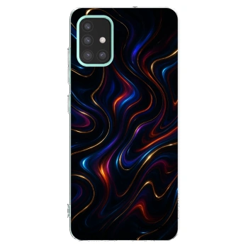 Picasee silikonový průhledný obal pro Samsung Galaxy M31s - Noir