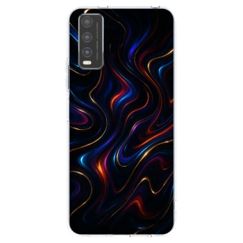 Picasee silikonový průhledný obal pro Vivo Y20s - Noir