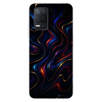 Picasee silikonový průhledný obal pro Realme 8 5G - Noir