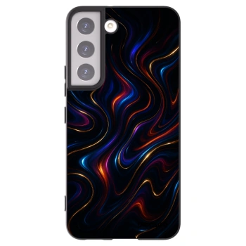 Picasee silikonový černý obal pro Samsung Galaxy S22 5G - Noir