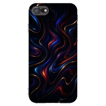 Picasee silikonový průhledný obal pro Apple iPhone SE 2022 - Noir