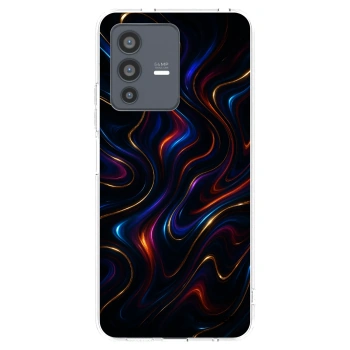 Picasee silikonový průhledný obal pro Vivo V23 5G - Noir