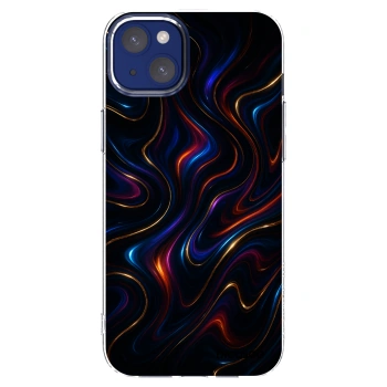 Picasee silikonový průhledný obal pro Apple iPhone 14 Plus - Noir
