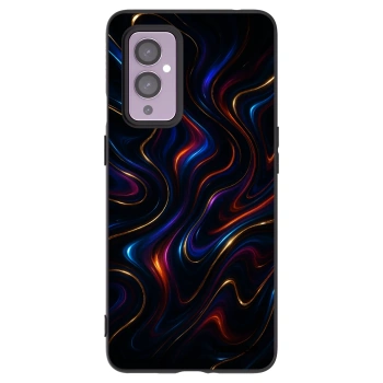 Picasee silikonový černý obal pro OnePlus 9 - Noir