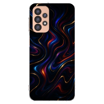 Picasee silikonový průhledný obal pro Samsung Galaxy A23 A236B 5G - Noir