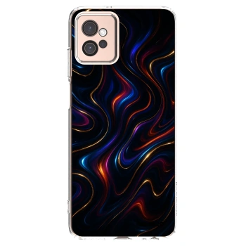 Picasee silikonový průhledný obal pro Motorola Moto G32 - Noir