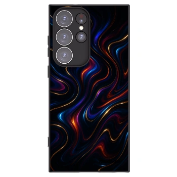 Picasee silikonový černý obal pro Samsung Galaxy S23 Ultra 5G - Noir