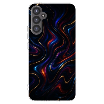 Picasee silikonový průhledný obal pro Samsung Galaxy A34 5G A346B - Noir