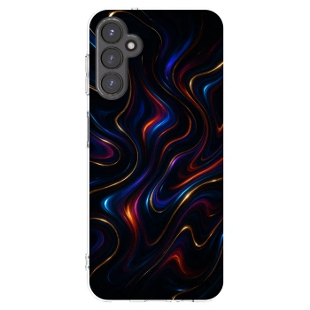 Picasee silikonový průhledný obal pro Samsung Galaxy A14 4G A145R - Noir