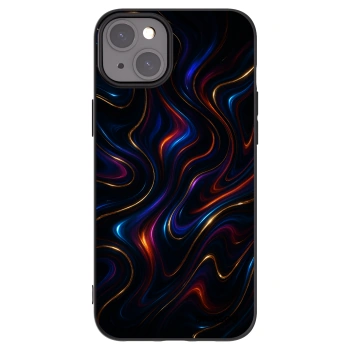 Picasee silikonový černý obal pro Apple iPhone 15 Plus - Noir