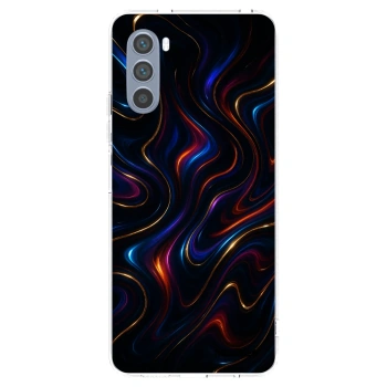 Picasee silikonový průhledný obal pro Motorola Moto G62 - Noir