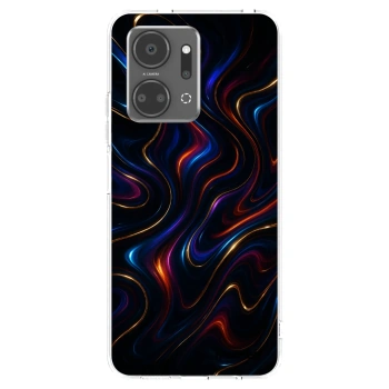 Picasee silikonový průhledný obal pro Honor X7a - Noir
