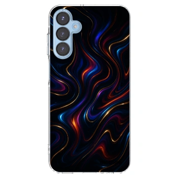 Picasee silikonový průhledný obal pro Samsung Galaxy A15 A156B 5G - Noir