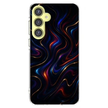 Picasee silikonový průhledný obal pro Samsung Galaxy A35 5G A356B - Noir