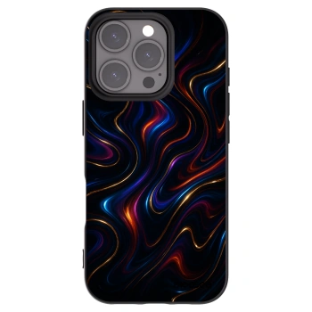 Picasee silikonový černý obal pro Apple iPhone 16 Pro - Noir