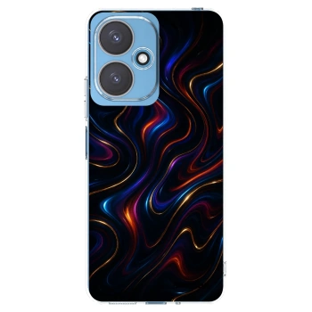 Picasee silikonový průhledný obal pro Xiaomi Redmi 13C 5G - Noir