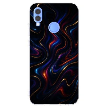 Picasee silikonový průhledný obal pro Honor 10 Lite - Noir