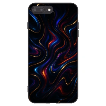 Picasee silikonový černý obal pro Apple iPhone 8 Plus - Noir