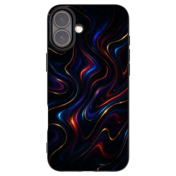 Picasee silikonový černý obal pro Apple iPhone 16 Plus - Noir