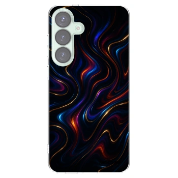 Picasee silikonový průhledný obal pro Samsung Galaxy S25+ 5G - Noir