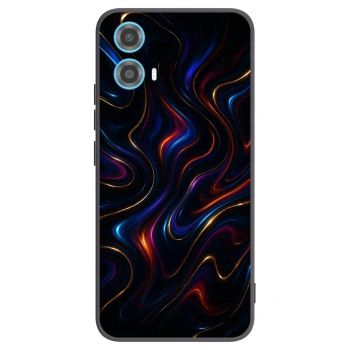 Picasee silikonový černý obal pro Motorola Moto G34 5G - Noir
