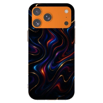 Picasee silikonový průhledný obal pro Apple iPhone 17 Pro Max - Noir