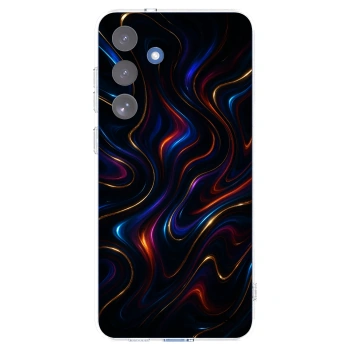 Picasee silikonový průhledný obal pro Samsung Galaxy S25 FE 5G - Noir
