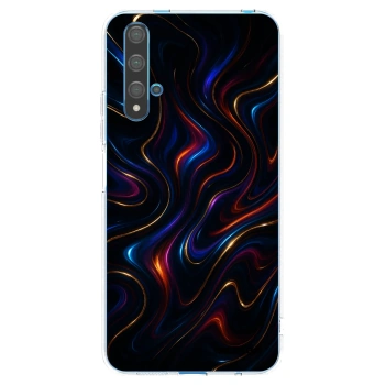 Picasee silikonový průhledný obal pro Huawei Nova 5T - Noir