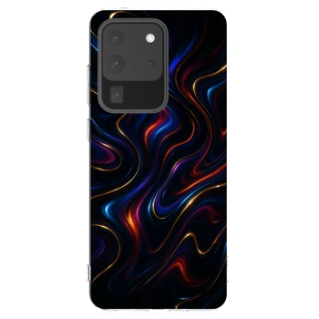Picasee silikonový průhledný obal pro Samsung Galaxy S20 Ultra 5G G988F - Noir