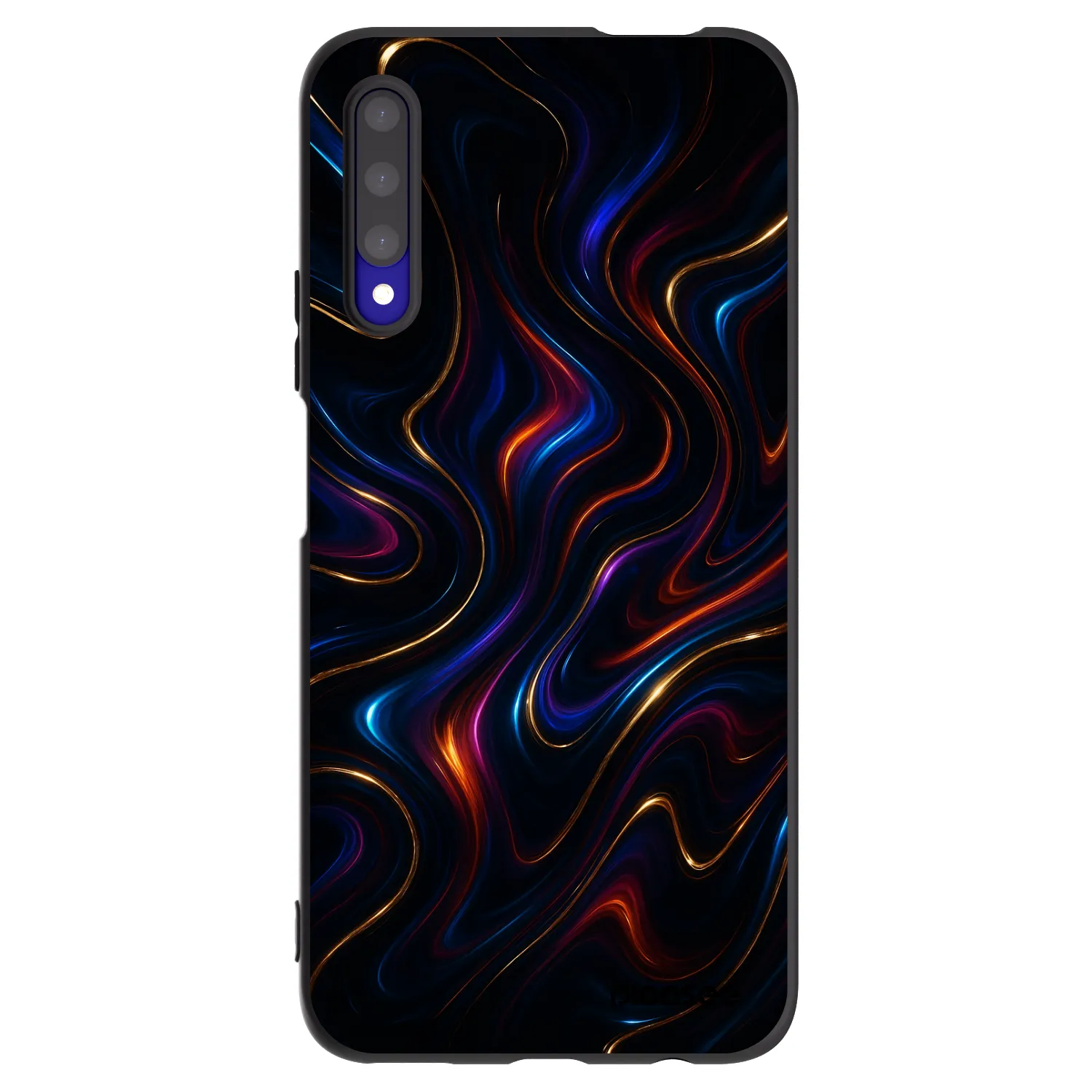 Picasee silikonový černý obal pro Honor 9X Pro - Noir