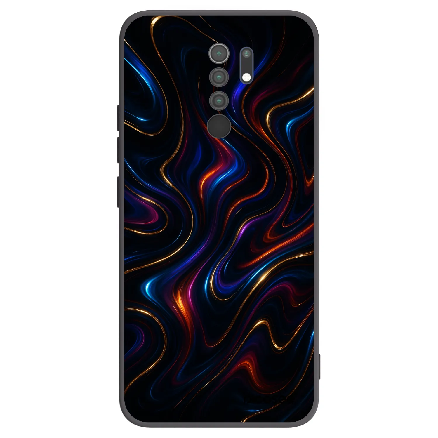 Picasee silikonový černý obal pro Xiaomi Redmi 9 - Noir