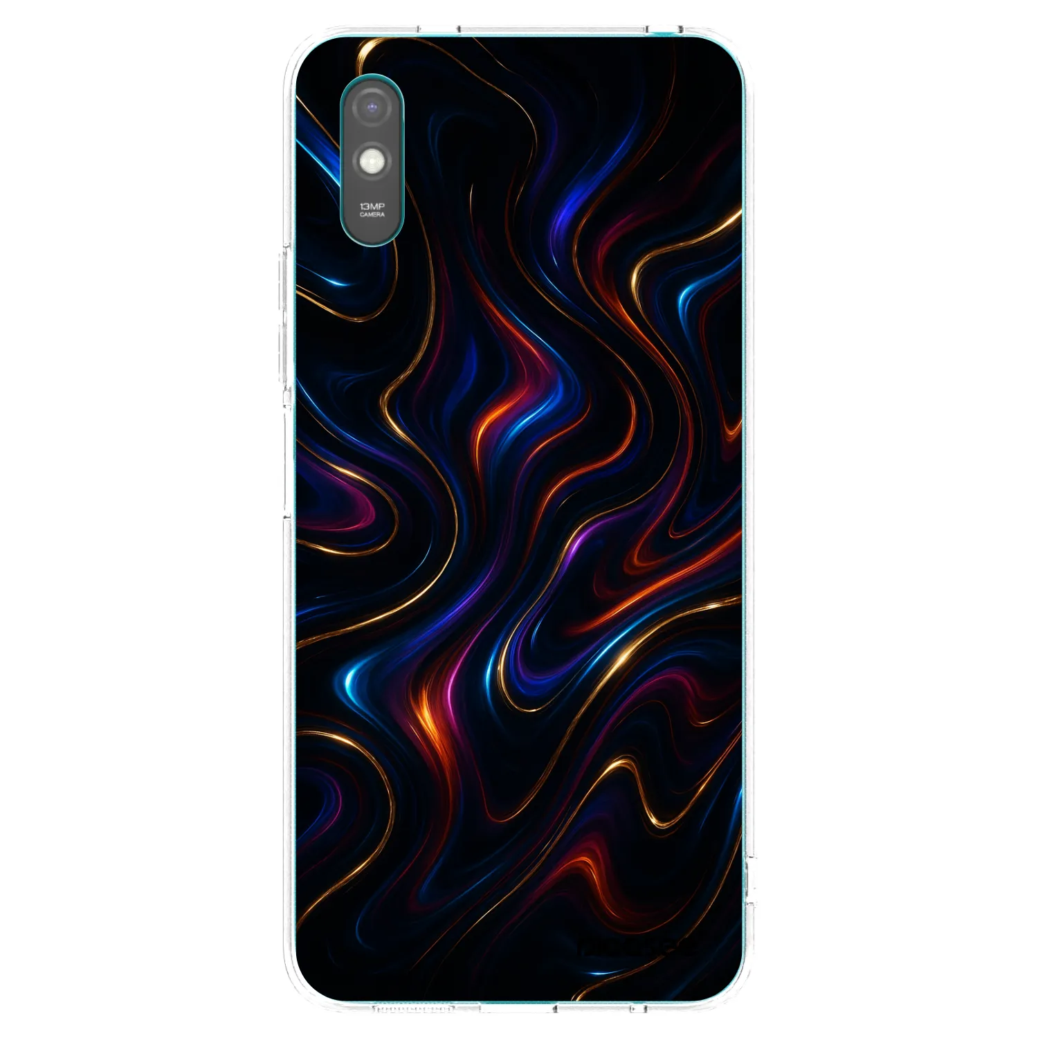 Picasee silikonový průhledný obal pro Xiaomi Redmi 9A - Noir