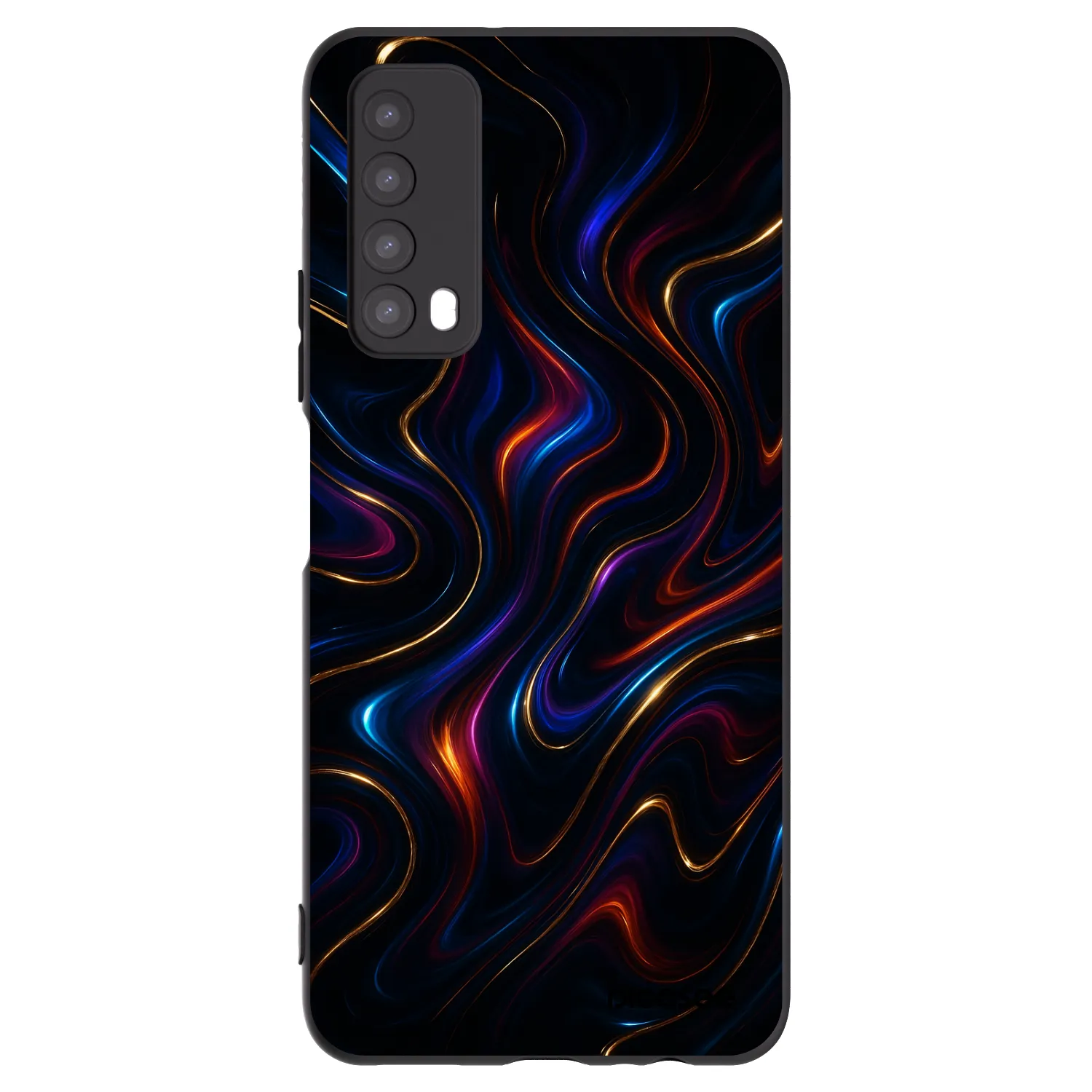 Picasee silikonový černý obal pro Huawei P Smart 2021 - Noir