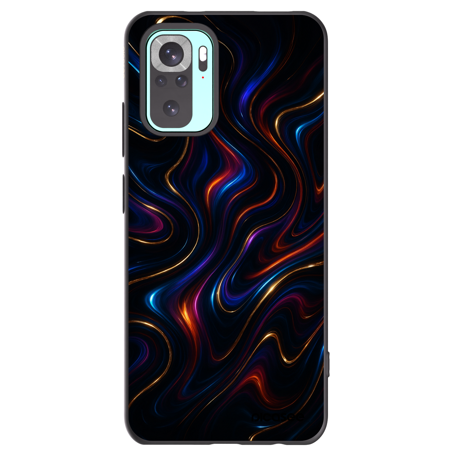 Picasee silikonový černý obal pro Xiaomi Redmi Note 10 Pro - Noir