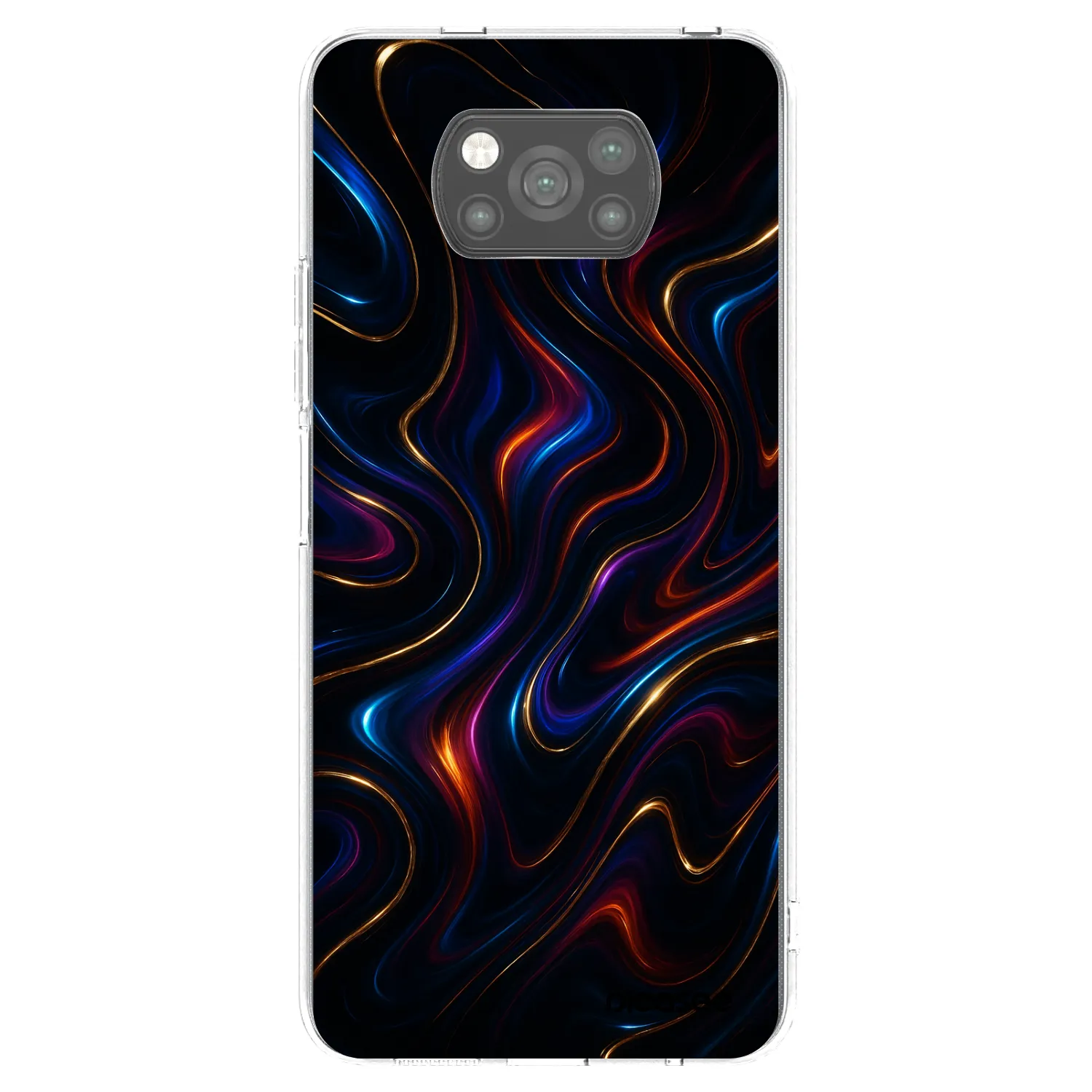 Picasee silikonový černý obal pro Xiaomi Poco X3 Pro - Noir