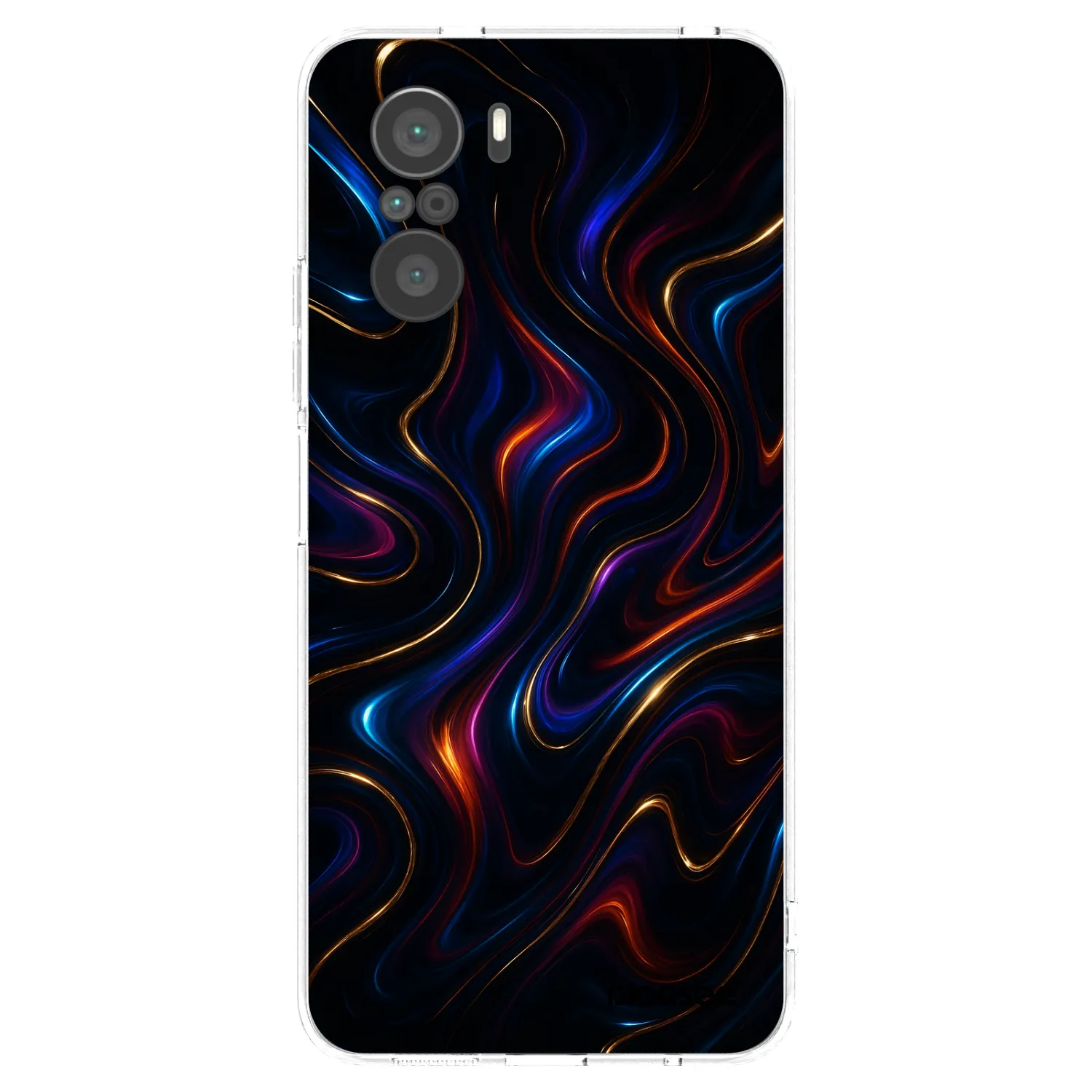 Picasee silikonový průhledný obal pro Xiaomi Poco F3 - Noir