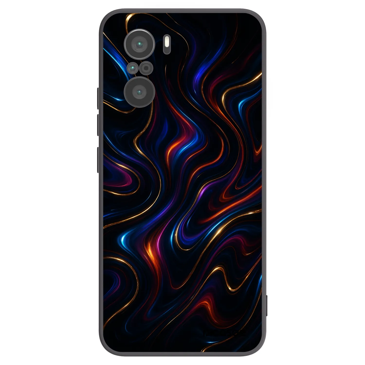 Picasee silikonový černý obal pro Xiaomi Poco F3 - Noir