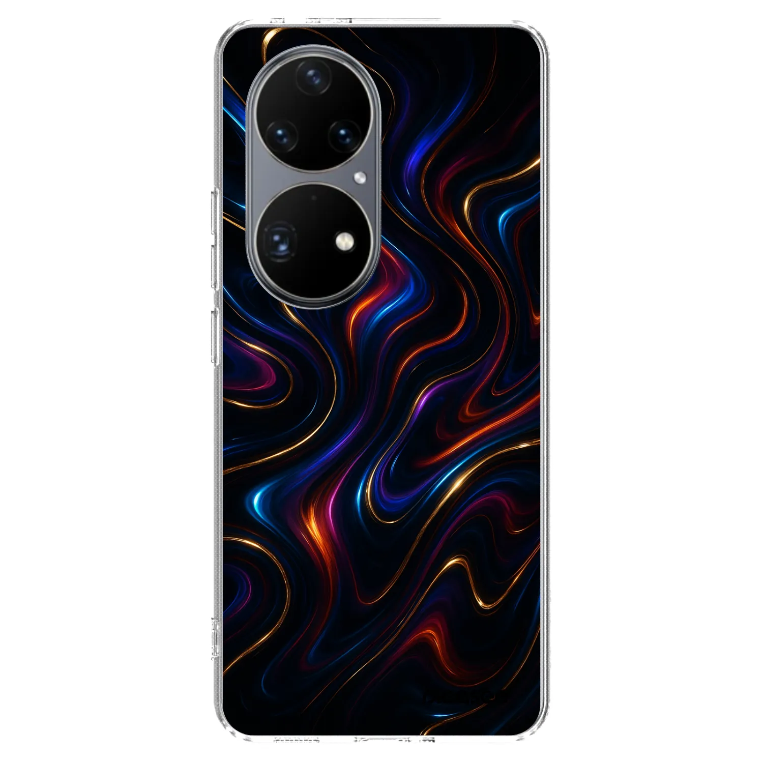 Picasee silikonový průhledný obal pro Huawei P50 - Noir