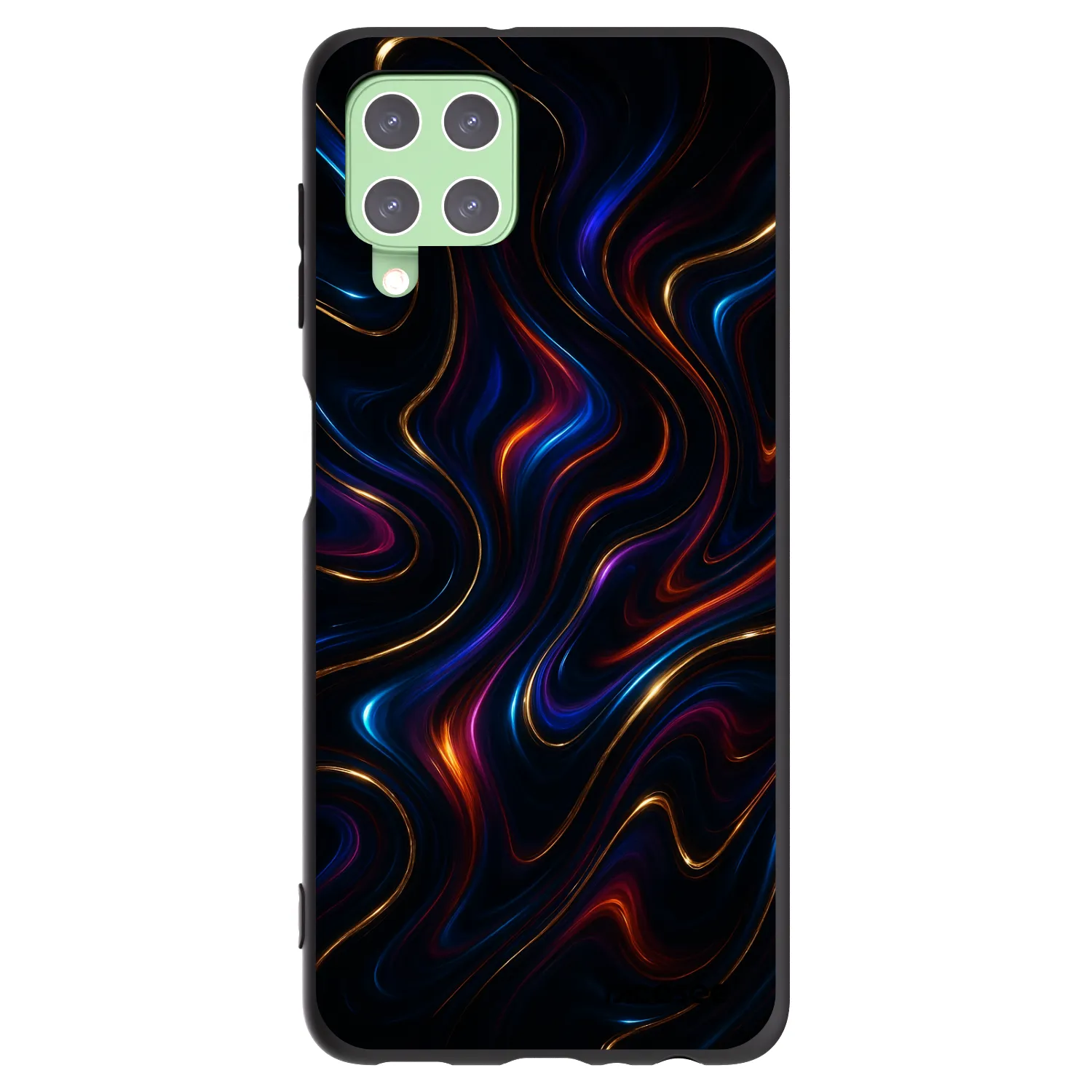 Picasee silikonový černý obal pro Samsung Galaxy A22 A225F 4G - Noir