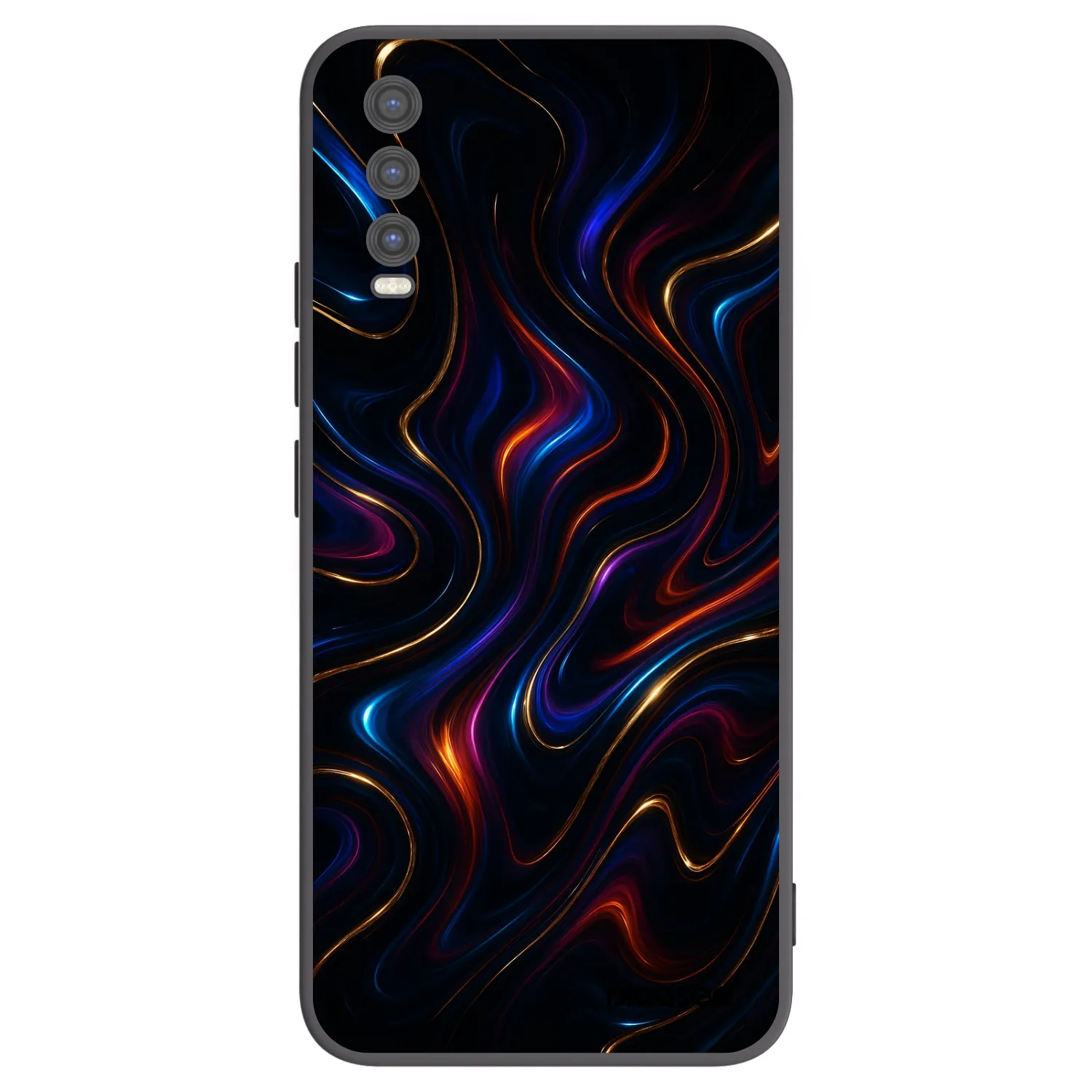 Picasee silikonový černý obal pro Vivo Y20s - Noir