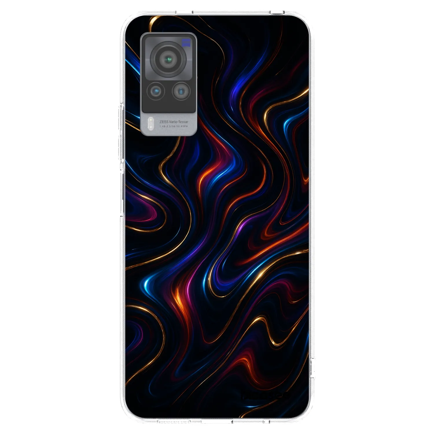 Picasee silikonový průhledný obal pro Vivo X60 Pro 5G - Noir
