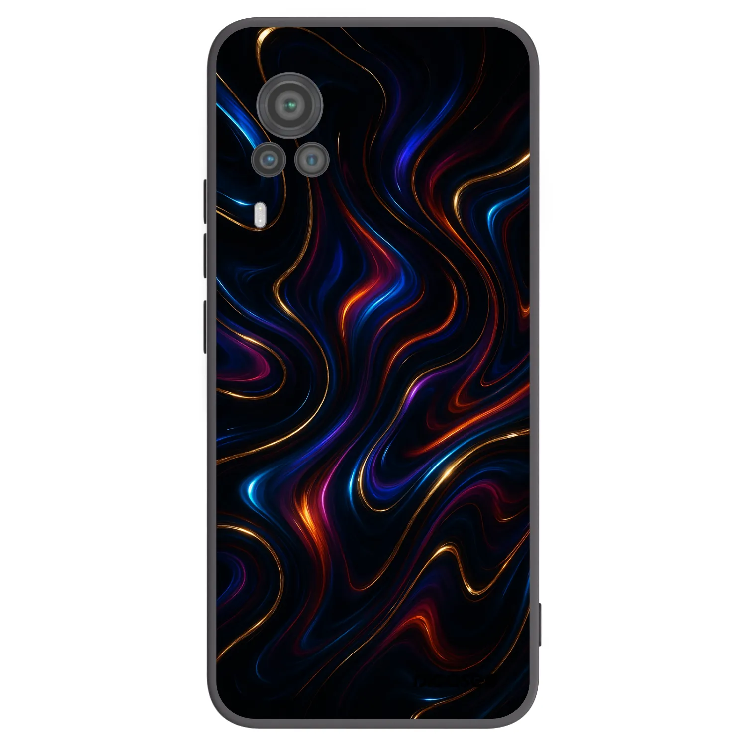Picasee silikonový černý obal pro Vivo X60 Pro 5G - Noir