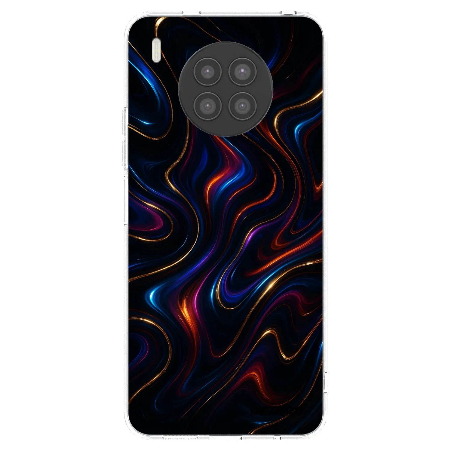 Picasee silikonový průhledný obal pro Huawei Nova 8i - Noir
