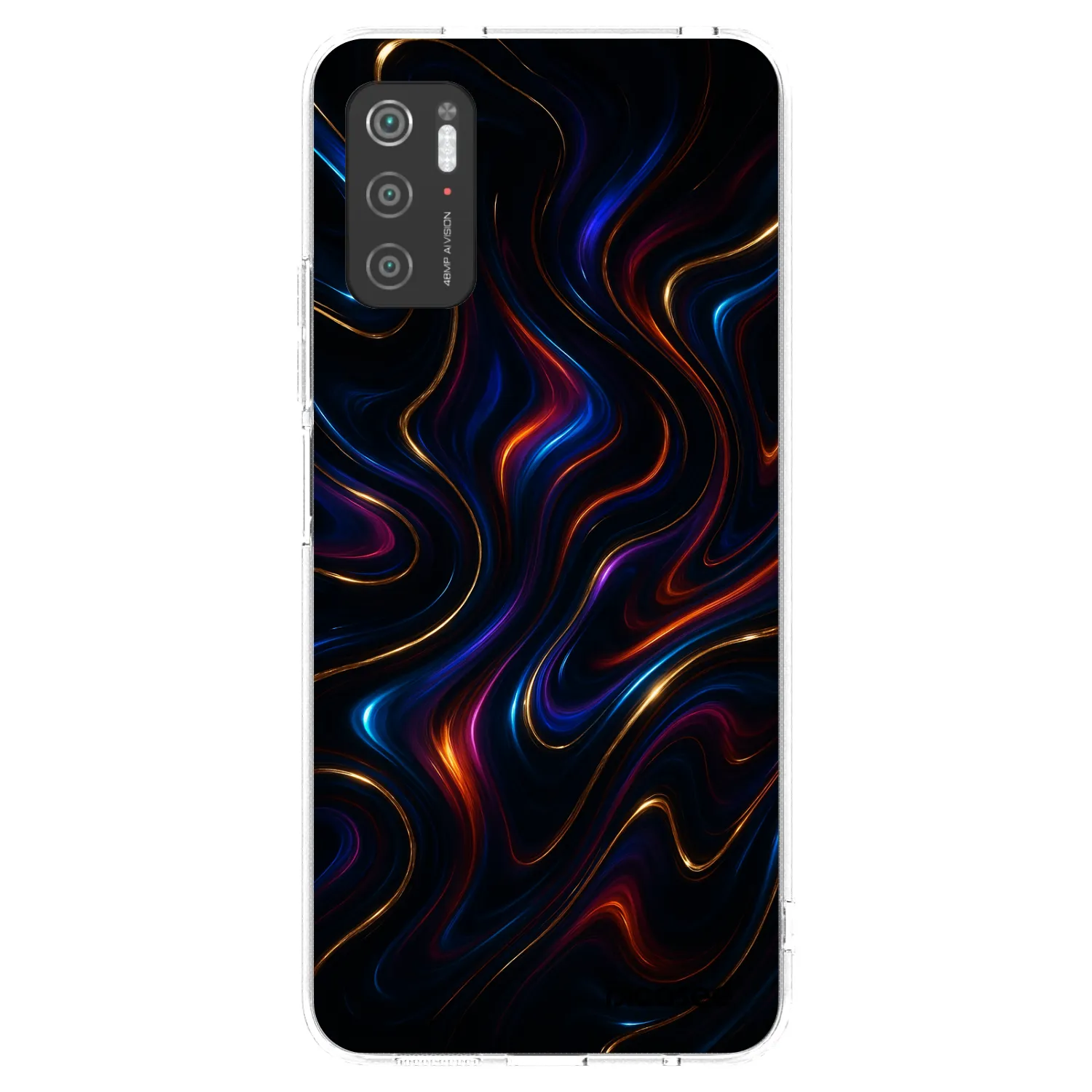 Picasee silikonový průhledný obal pro Xiaomi Poco M3 Pro 5G - Noir