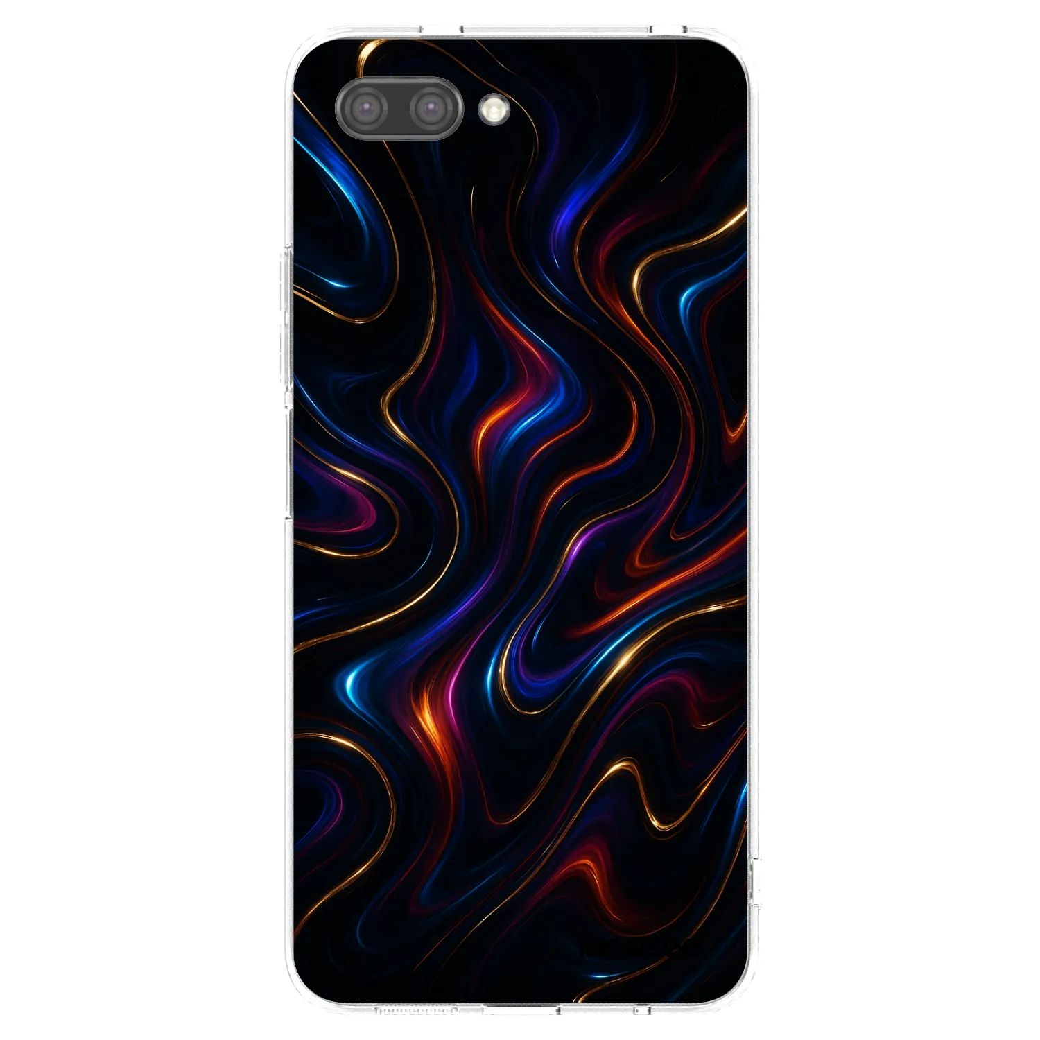 Picasee silikonový průhledný obal pro Honor 10 - Noir