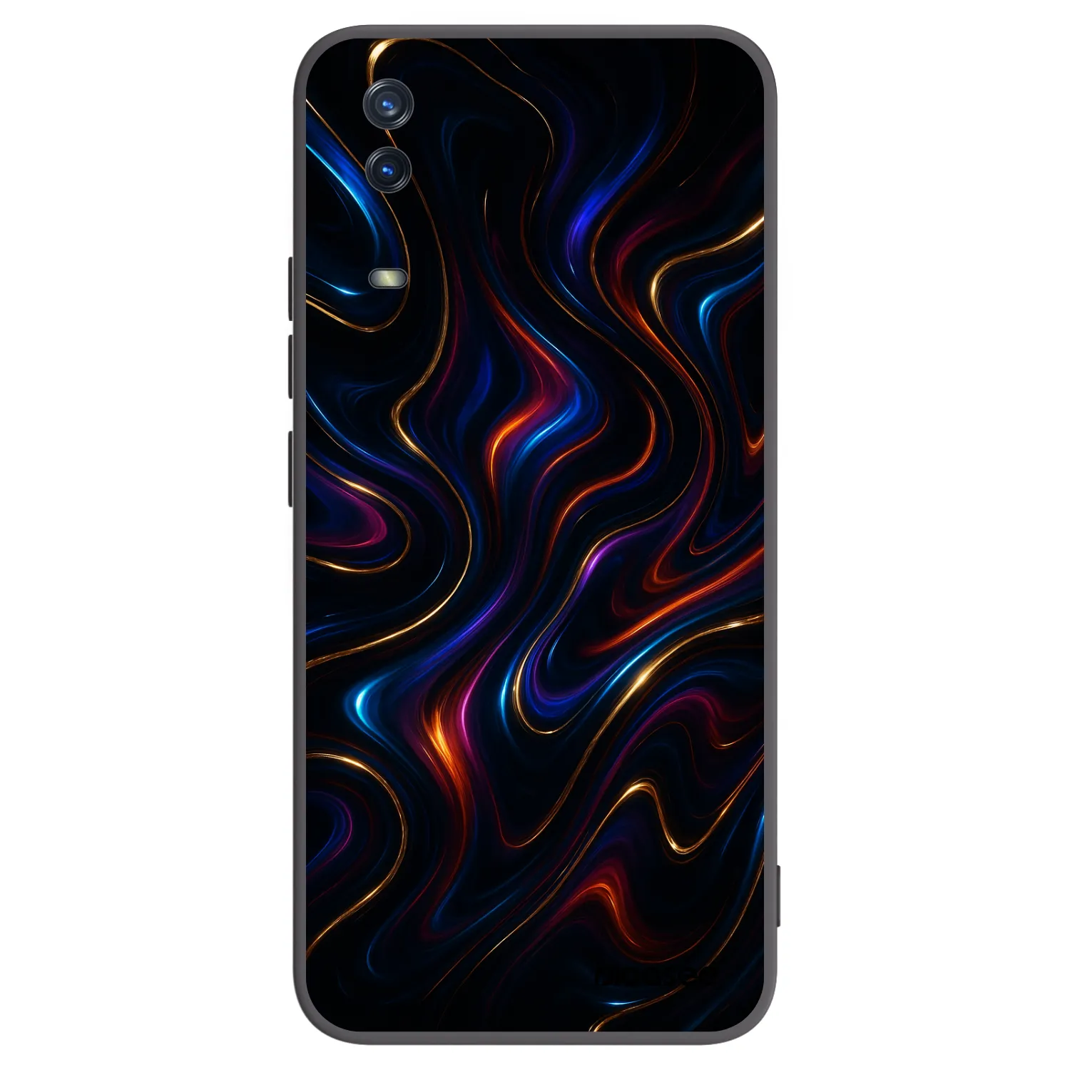 Picasee silikonový černý obal pro Vivo Y11s - Noir
