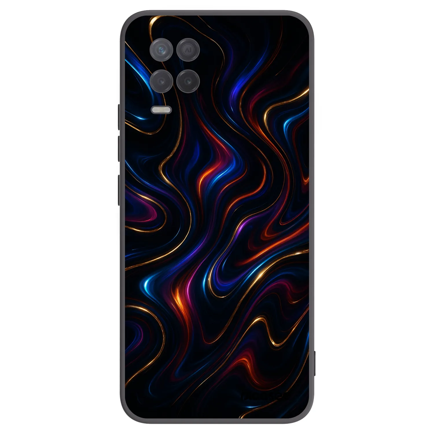 Picasee silikonový černý obal pro Realme 8 5G - Noir